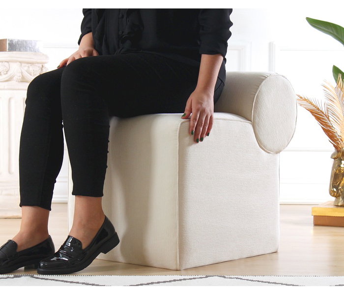 Atelier Del Sofa Linburg Puf - Cream
